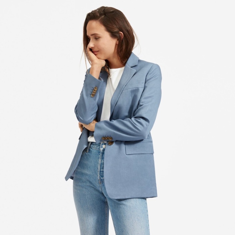 ISO Everlane Cotton-Linen Blazer